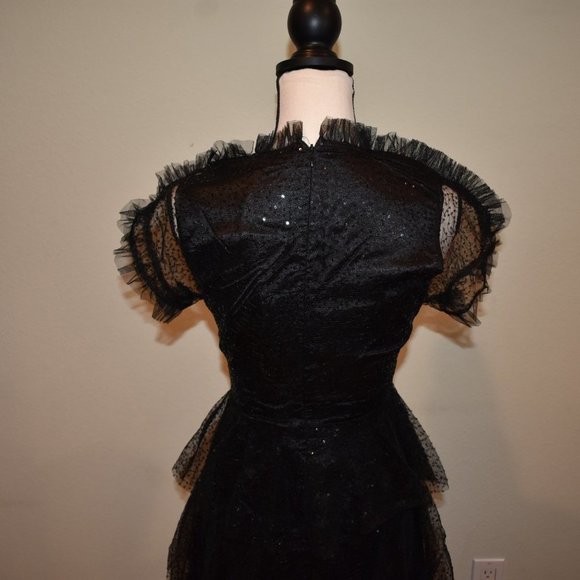SOLD Wednesday Addams style dress - Picture 9 of 14